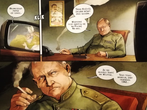 Komiks Jan Paweł II "Nie lękajcie się" z cyklu Papieże w historii -