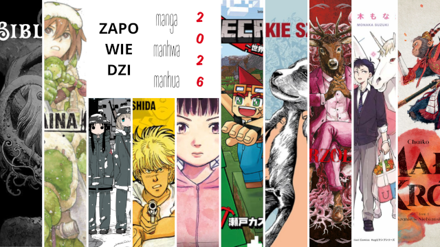 Zapowiedzi na 2026: mangi, manhwy i manhuy
